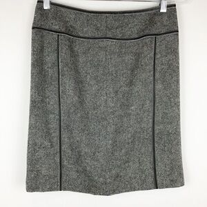 Michael Kors Black Tweed Pencil Skirt l 4